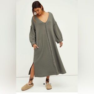 Free People, FP Beach,  Coast Line midi dress